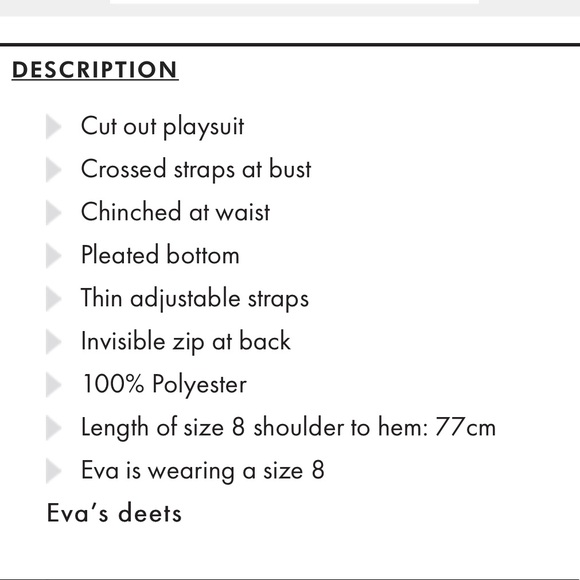 Princess Polly Black Cut-Out Playsuit - Picture 4 of 4